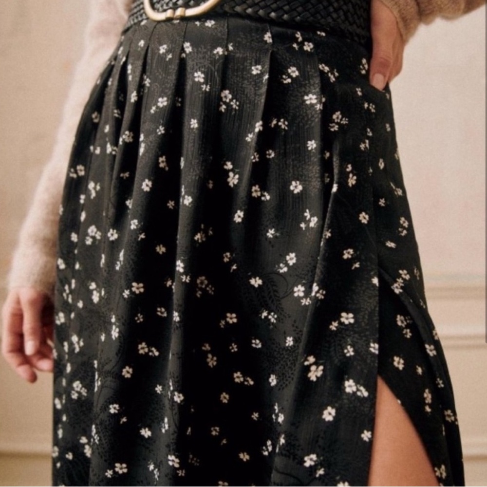 Sezane Alicia Skirt in Two-toned Jacquard size 34F/US2